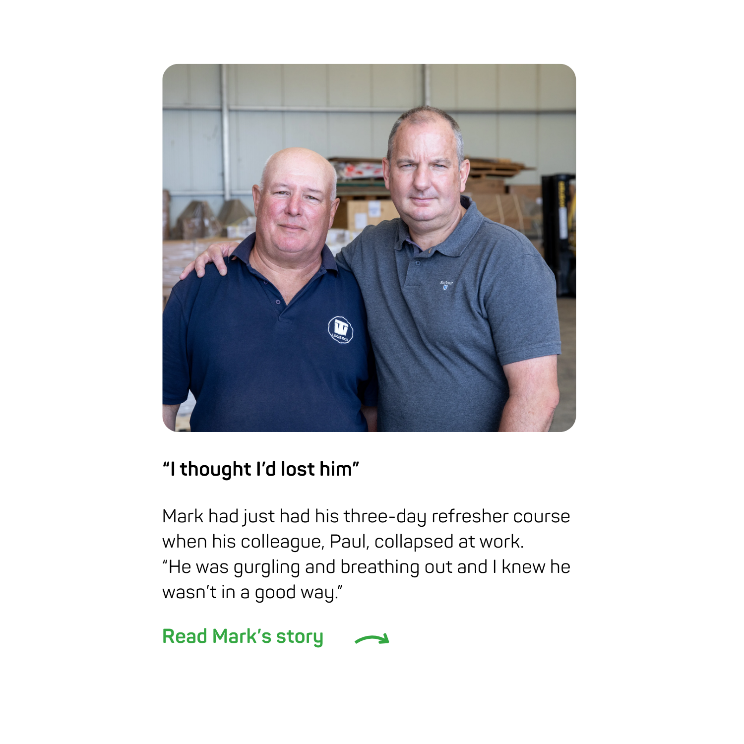 Mark and Paul's story