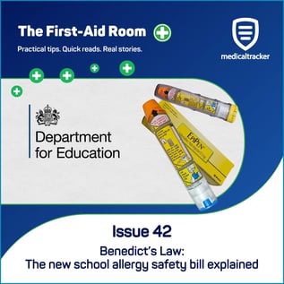 FAR42 Benedicts Law the new school allergy safety bill explained