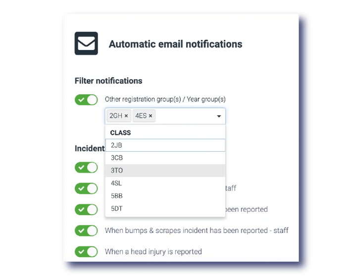 automatic Email form