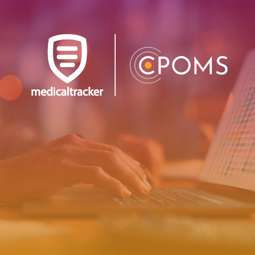 Medical Tracker integrates with CPOMS.
