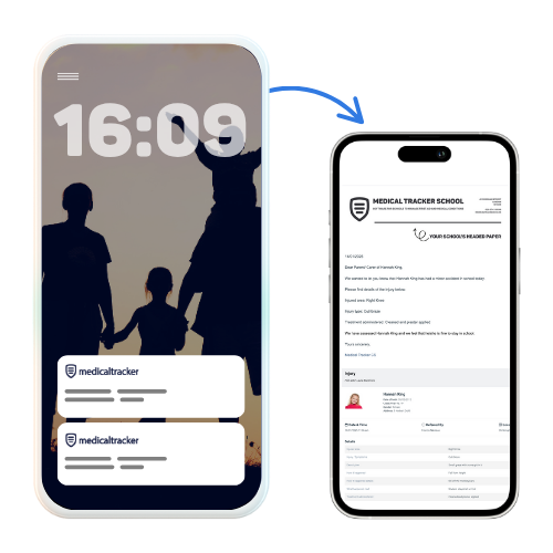 A parent community can now be kept in the loop with real-time updates