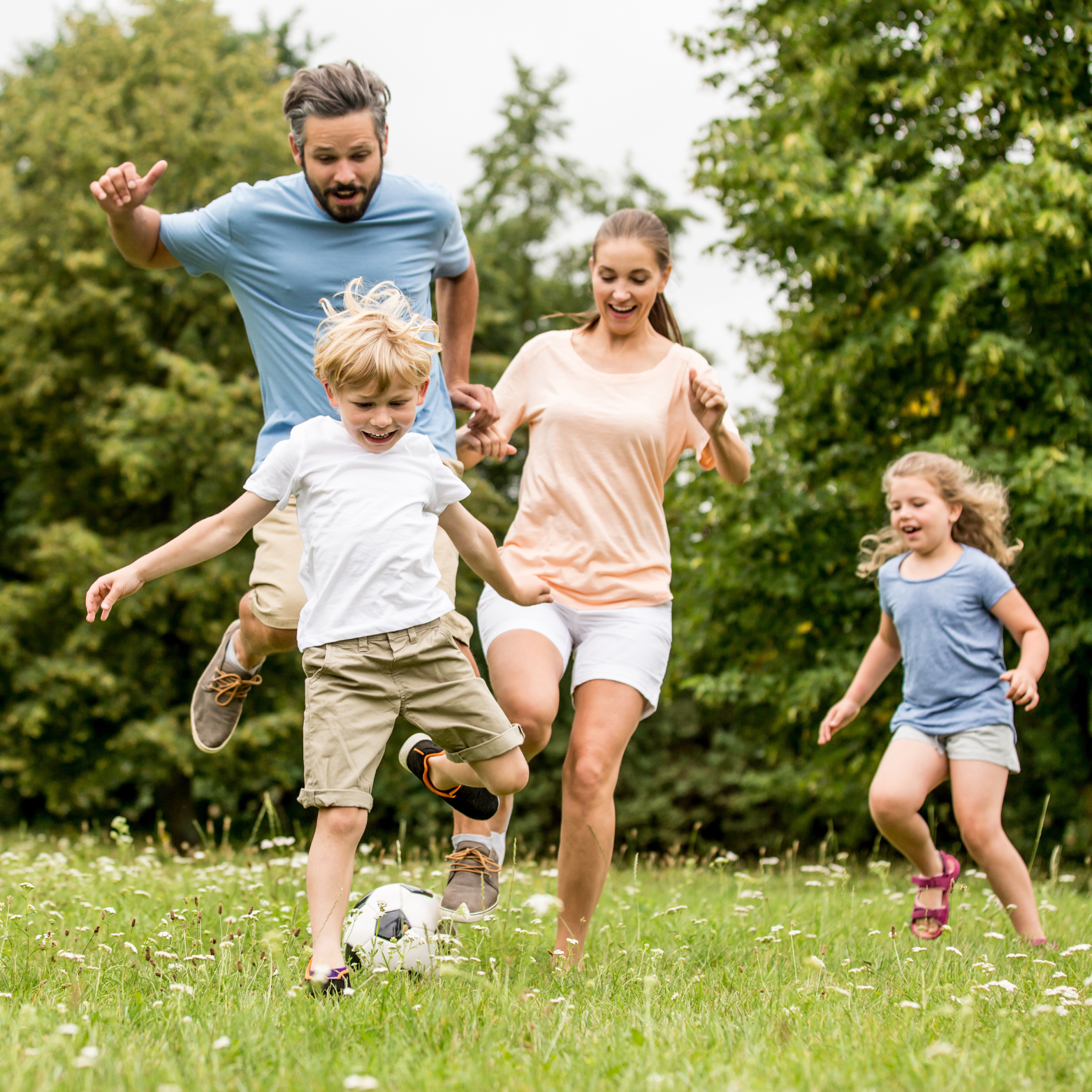 Summer activities with family