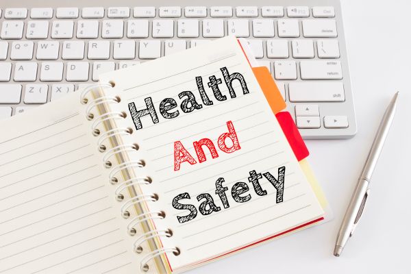 Health and safety notepad